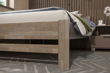 Viacgeneračná posteľ z tých najlepších možných materiálov bola precízne vyrobená. Ak hľadáte posteľ, ktorá vám vydrží desiatky rokov, tak je celomasívna posteľ Amelia to správne riešenie.