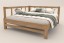 Milujete vôňu dreva? Tak je táto celomasívna posteľ perfektnou voľbou pre vás, pretože je z najkvalitnejších drevín buku a dubu.