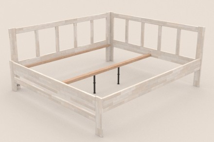 Milujete vôňu dreva? Tak je táto celomasívna posteľ perfektnou voľbou pre vás, pretože je z najkvalitnejších drevín buku a dubu.