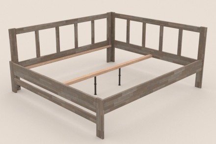 Milujete vôňu dreva? Tak je táto celomasívna posteľ perfektnou voľbou pre vás, pretože je z najkvalitnejších drevín buku a dubu.