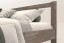 Milujete vôňu dreva? Tak je táto celomasívna posteľ perfektnou voľbou pre vás, pretože je z najkvalitnejších drevín buku a dubu.