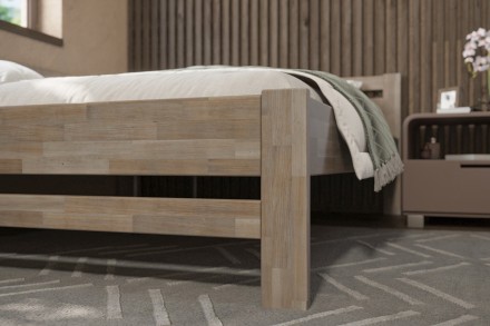 Posteľ Emily je veľmi obľúbené jednolôžko, ktoré sa bude hodiť do detskej izby aj spálne. Dokonalá vôňa dreva navodí v miestnosti úžasnú atmosféru, ktorá bude ideálna pre spánok.