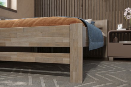 Vyberáte posteľ, ktorá vám vydrží niekoľko desiatok rokov? S celomasívnou posteľou Wanda sa to dá.