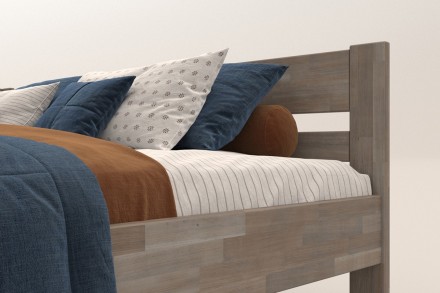 Vyberáte posteľ, ktorá vám vydrží niekoľko desiatok rokov? S celomasívnou posteľou Wanda sa to dá.