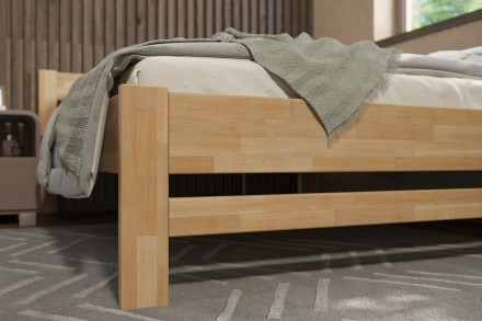 Vyberáte posteľ, ktorá vám vydrží niekoľko desiatok rokov? S celomasívnou posteľou Wanda sa to dá.