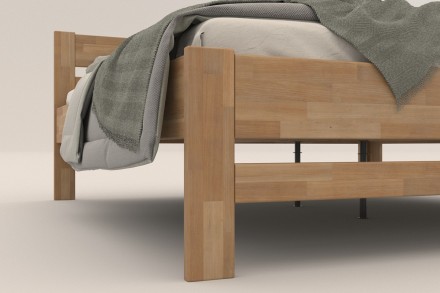 Vyberáte posteľ, ktorá vám vydrží niekoľko desiatok rokov? S celomasívnou posteľou Wanda sa to dá.