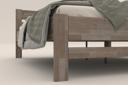 Vyberáte posteľ, ktorá vám vydrží niekoľko desiatok rokov? S celomasívnou posteľou Wanda sa to dá.