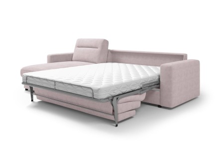 Rozkladacia pohovka pre každodenné spanie Lugano v nadčasovom dizajne zaujme svojou jednoduchosťou
a eleganciou.