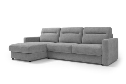 Rozkladacia pohovka pre každodenné spanie Lugano v nadčasovom dizajne zaujme svojou jednoduchosťou
a eleganciou.