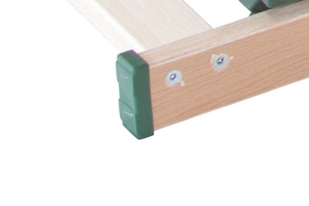 Výklopný rošt s 5 anatomickými zónami a 28 lamelami v kaučukových puzdrách.