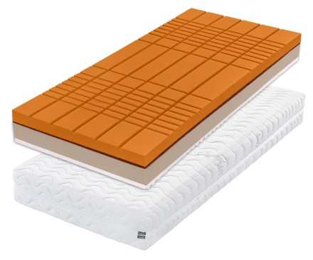 Dva pocity tuhosti - 3 a 4 | Penový matrac | Výška 20 cm | Nosnosť 130 kg | Záruka 5 rokov