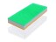 Partnerský matrac z pružných pien Flexi® vyššej objemovej hmotnosti pre stabilitu, nosnosť a dlhú životnosť.