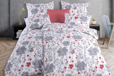 Obliečky Poppy sú príjemné na dotyk, skvele odvádzajú vlhkosť a takmer sa nekrčia.