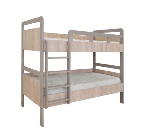Posteľ Kinder je navrhnutá s osobitným dôrazom na bezpečnosť detí. Poschodová posteľ má priečky, ktoré zabraňujú vypadnutiu dieťaťa z postele, a rebrík umožňuje bezpečné nastupovanie a vystupovanie z postele.