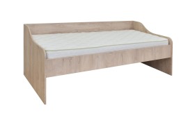 Kombinácia modernosti a minimalizmu charakterizuje posteľ Kinder.