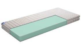 4 - tvrdý, 5 - veľmi tvrdý | Penová matrace | Výška 16 cm | Nosnosť 130 kg | Záruka 3 roky