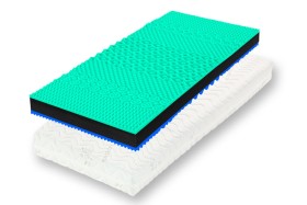 Dva pocity tuhosti - 3 a 4 | Penový matrac | Výška 20 cm | Nosnosť 130 kg | Záruka 3 roky