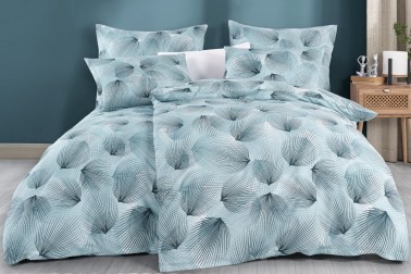 Obliečky Ocean Leafs sú príjemné na dotyk, skvele odvádzajú vlhkosť a takmer sa nekrčia.