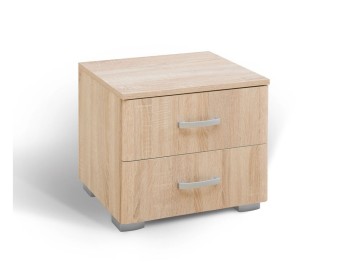 Nočné stolíky Matis 2F vznikli spojením moderných materiálov a minimalistického dizajnu.