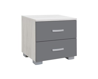 Nočné stolíky Matis 2F vznikli spojením moderných materiálov a minimalistického dizajnu.