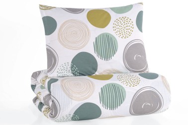 Obliečky Punto sú príjemné na dotyk, skvele odvádzajú vlhkosť a takmer sa nekrčia.