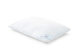 Vankúš TEMPUR® Comfort Soft SmartCool je vyrobený z úplne nových materiálov TEMPUR®, ktoré poskytujú ešte o 20% väčšiu úľavu od tlaku než kedykoľvek predtým. Pre tento vankúš je materiál vyvinutý tak, že v sebe kombinuje neuveriteľnú mäkkosť a pohodlie s potrebnou a dokonalou oporou chrbtice počas spánku.