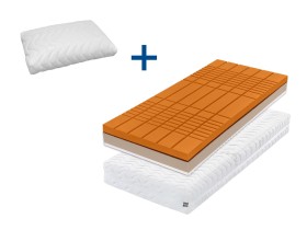 Dva pocity tuhosti - 3 a 4 | Penový matrac | Výška 20 cm | Nosnosť 130 kg | Záruka 5 rokov