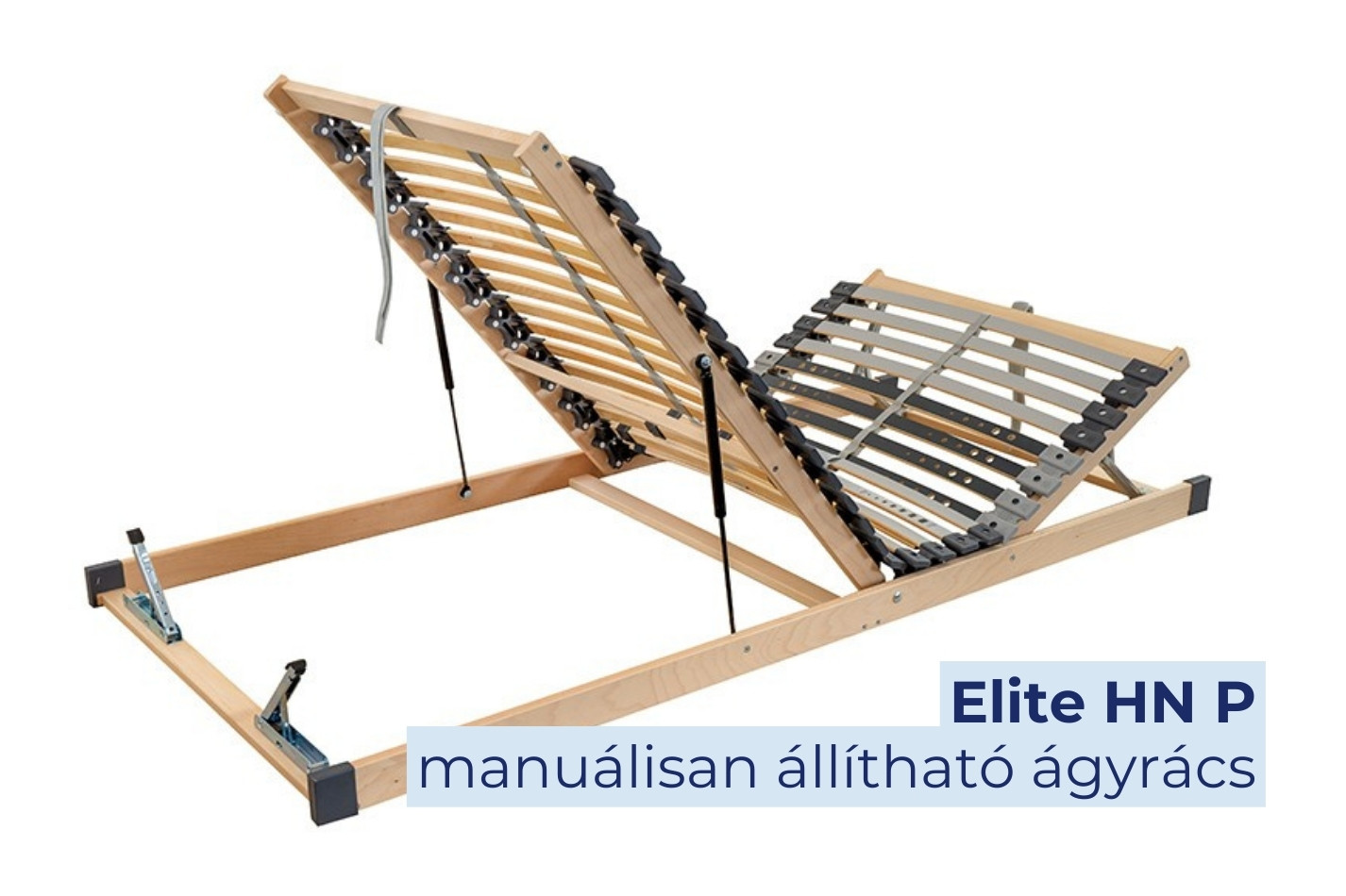 Duo Comfort HN P manuálisan állítható ágyrács nyitható lábrésszel